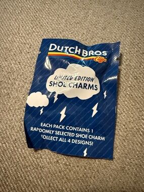 Unopened Dutch Bros Limited Edition Shoe Charm
